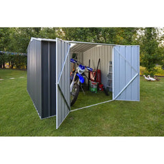 Abri de jardin en métal Colorbond gris ardoise 11,25m² EASYSHED Ma boutique