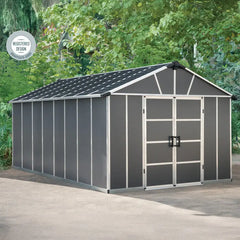 Abri de jardin en polycarbonate 17,2m² sans plancher YUKON - Palram - Canopia Ma boutique