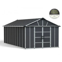 Abri de jardin en polycarbonate 21,3m² sans plancher YUKON - Palram - Canopia Ma boutique