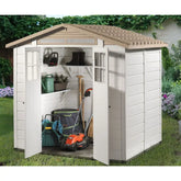 Abri de jardin en PVC 3,98m² avec plancher Evo Tuscany 200 – Garofalo Ma boutique