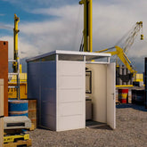 Abri de jardin modulaire isolé 2x2m blanc - plancher inclus - Everbox Ma boutique