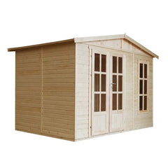 Bureau de jardin en panneaux 17mm - 303x199cm - avec plancher - Timbela Ma boutique