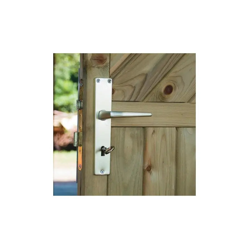 Abri de jardin adossé en bois certifié 6,42m² Juist 3 - Karibu Ma boutique