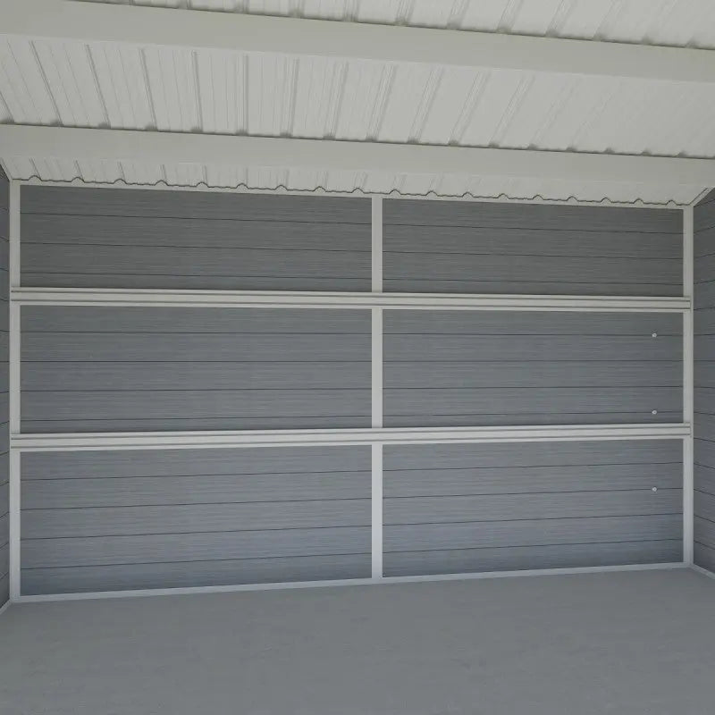 Abri de jardin en bois composite 28mm gris clair 12m² PREMIUM toit plat - Woodlife Garden Ma boutique