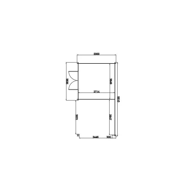 Abri de jardin en bois composite gris foncé 9m² + 9m² terrasse - Woodlife Garden Ma boutique