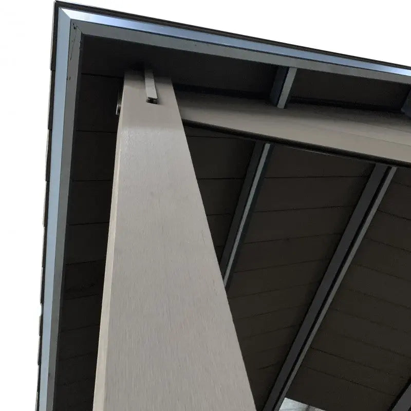 Abri de jardin en bois composite gris foncé 9m² + 9m² terrasse - Woodlife Garden Ma boutique