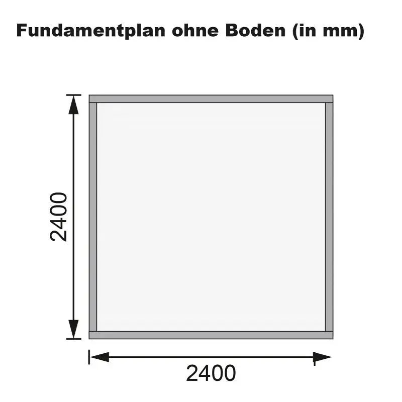 Abri de jardin en bois massif gris terre 5,95m² Kandern 3 – Karibu Ma boutique