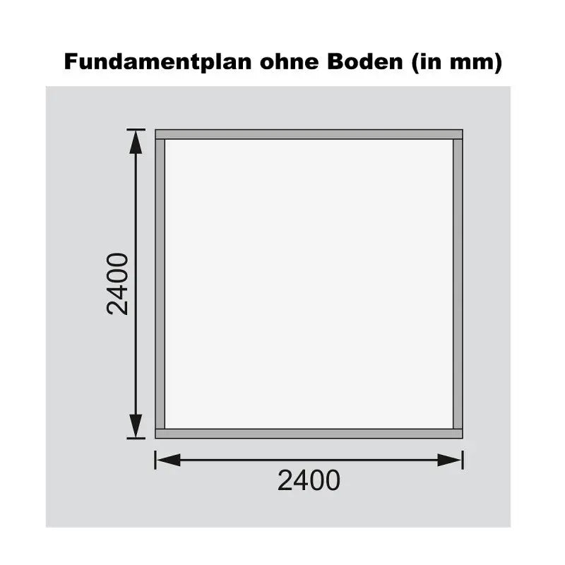 Abri de jardin en bois massif gris terre 5,95m² Talkau 4 – Karibu Ma boutique