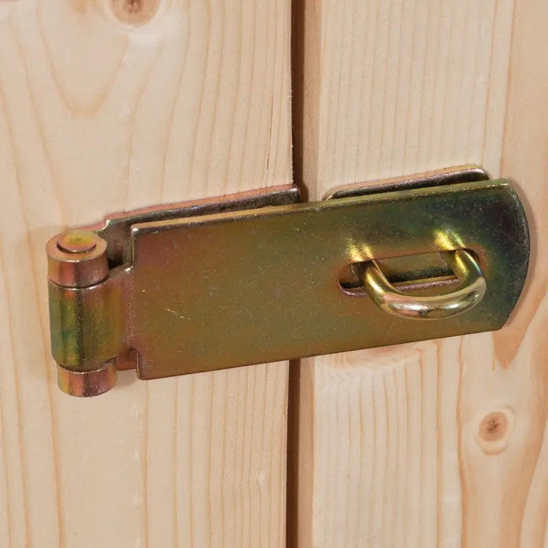 Abri de jardin en bois massif gris terre 7,43m² Askola 5 - Karibu Ma boutique