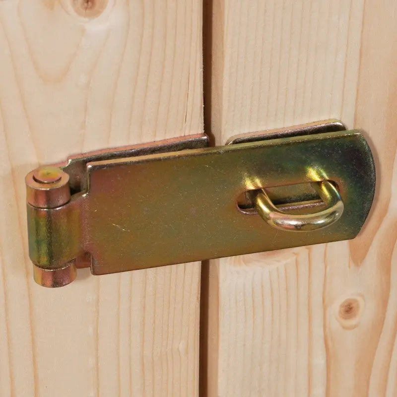 Abri de jardin en bois massif gris terre 7,43m² Kerko 5 avec appentis 240cm – Karibu Ma boutique