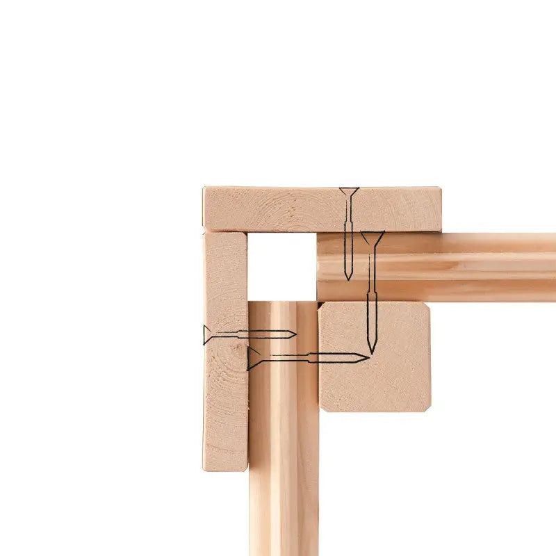 Abri de jardin en bois massif gris terre 8,88m² Kastorf 7 avec appentis 260cm et paroi arrière et latérale – Karibu Ma boutique