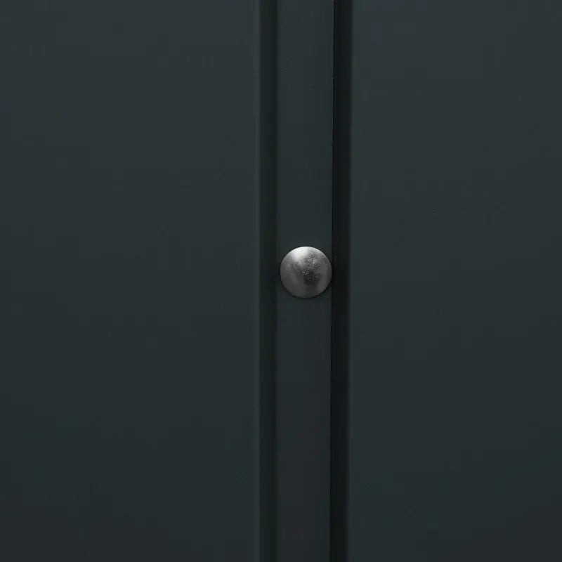 Abri de jardin en métal anthracite 3,92m² + kit d'ancrage + kit de fondation  DURAMAX Ma boutique