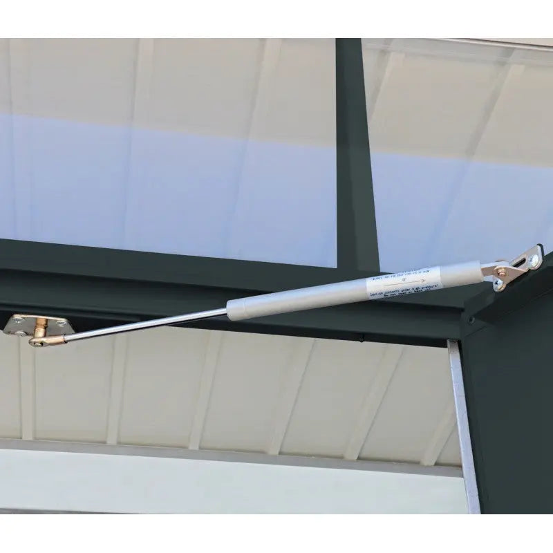 Abri de jardin en métal anthracite 3,92m² + kit d'ancrage + kit de fondation  DURAMAX Ma boutique