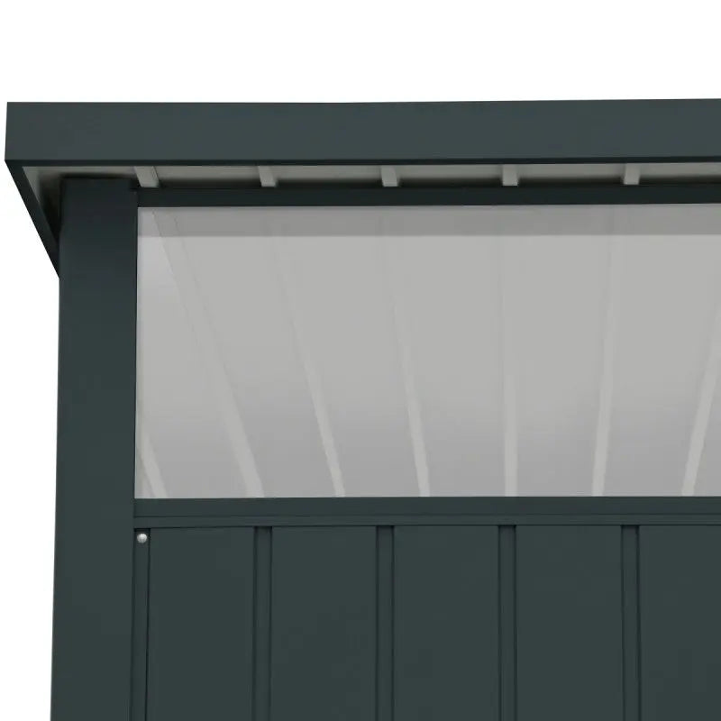 Abri de jardin en métal anthracite 3,92m² + kit d'ancrage + kit de fondation  DURAMAX Ma boutique