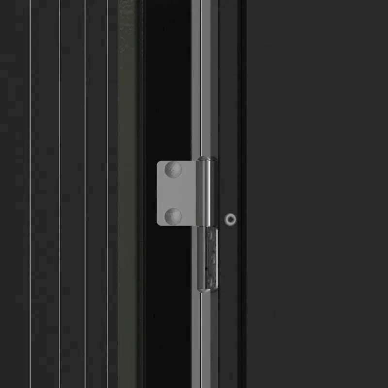 Abri de jardin en métal anthracite 5,22m² + kit d'ancrage + kit de fondation DURAMAX Ma boutique