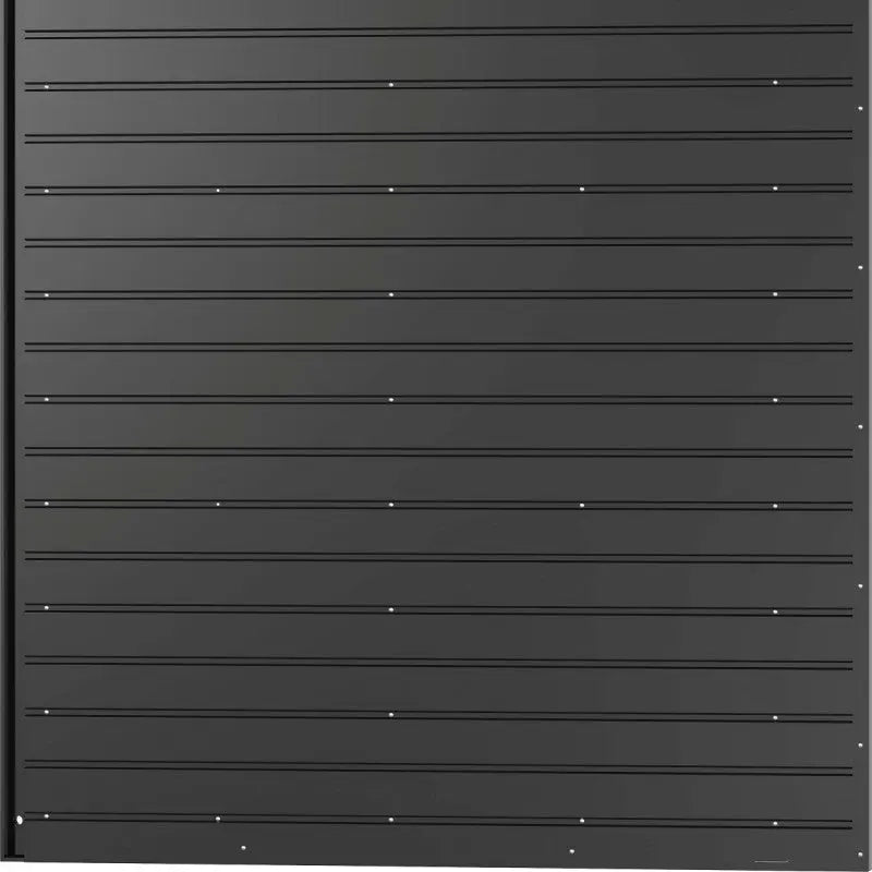 Abri de jardin en métal anthracite 5,22m² + kit d'ancrage + kit de fondation DURAMAX Ma boutique