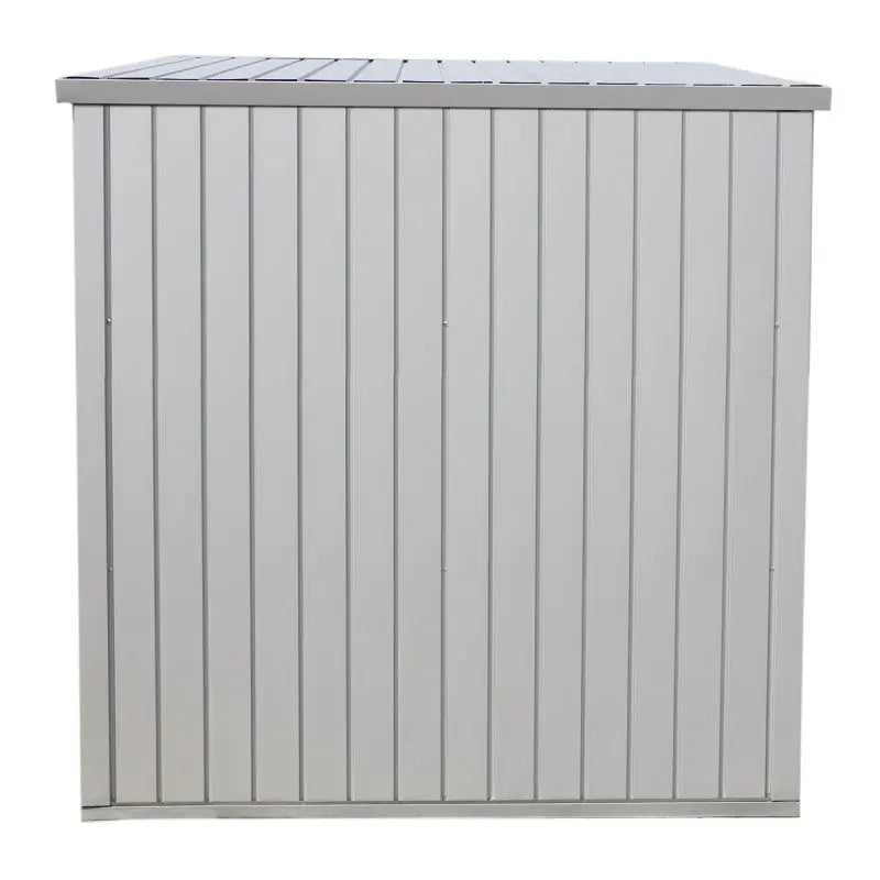 Abri de jardin en métal gris 3,92m² + kit d'ancrage + kit de fondation DURAMAX Ma boutique