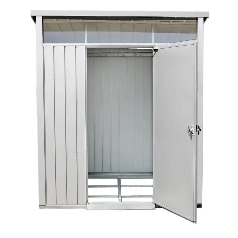 Abri de jardin en métal gris 3,92m² + kit d'ancrage + kit de fondation DURAMAX Ma boutique