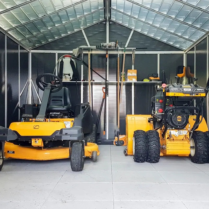 Abri de jardin en polycarbonate 11,7m² sans plancher YUKON - Palram - Canopia Ma boutique