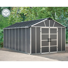 Abri de jardin en polycarbonate 17,2m² avec plancher YUKON - Palram - Canopia Ma boutique