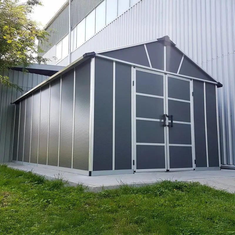 Abri de jardin en polycarbonate 17,2m² sans plancher YUKON - Palram - Canopia Ma boutique