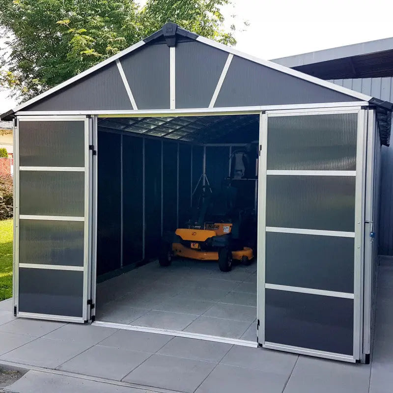 Abri de jardin en polycarbonate 17,2m² sans plancher YUKON - Palram - Canopia Ma boutique