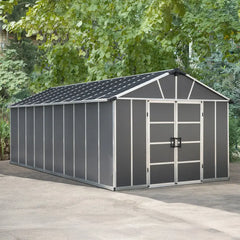 Abri de jardin en polycarbonate 21,3m² avec plancher YUKON - Palram - Canopia Ma boutique