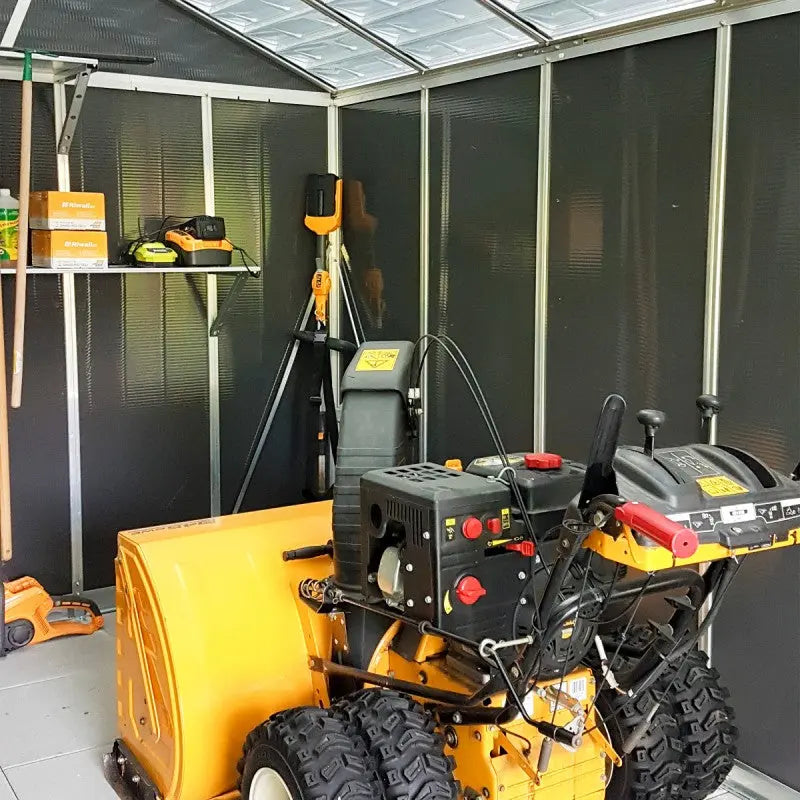 Abri de jardin en polycarbonate 7,9m² avec plancher YUKON - Palram - Canopia Ma boutique