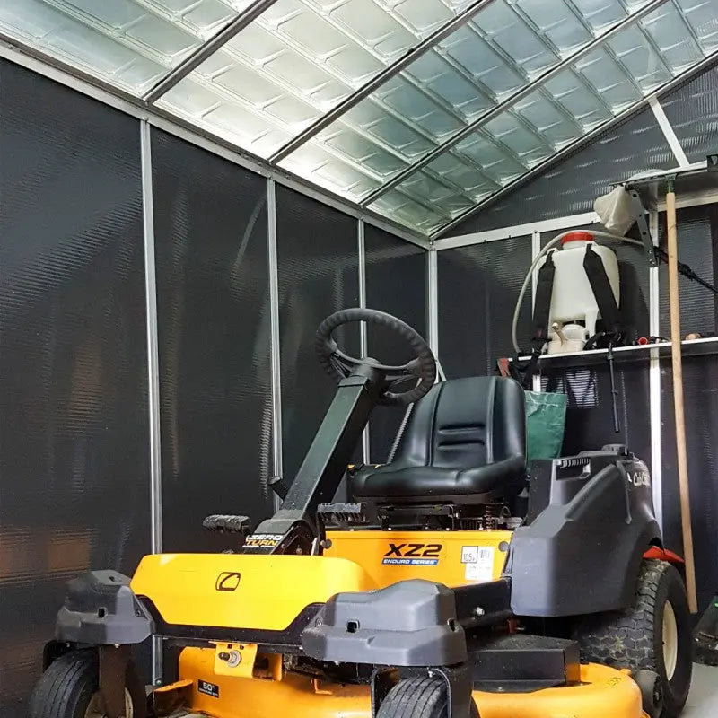 Abri de jardin en polycarbonate 7,9m² avec plancher YUKON - Palram - Canopia Ma boutique