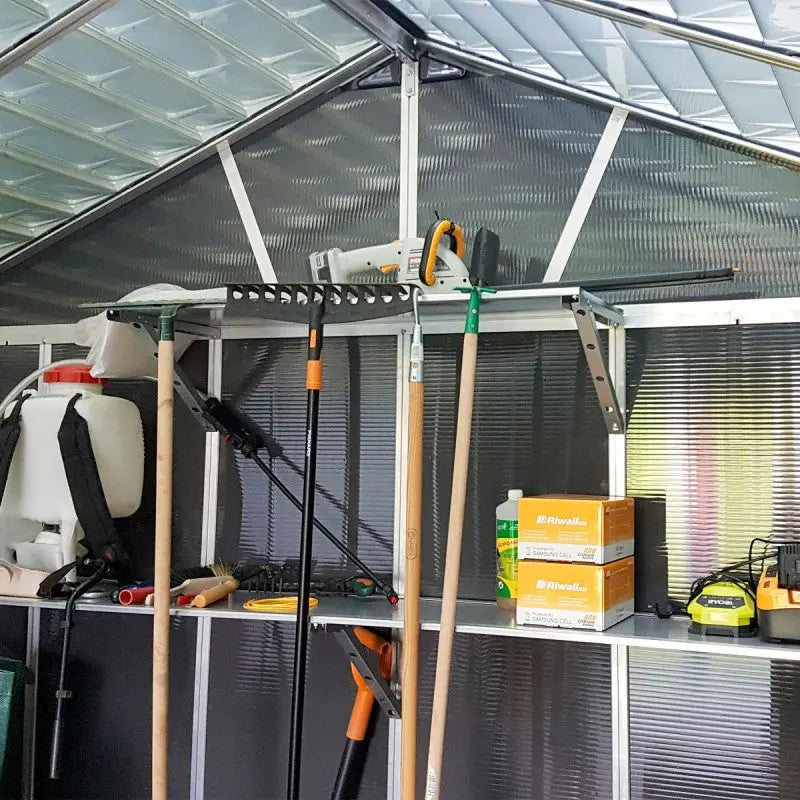 Abri de jardin en polycarbonate 7,9m² sans plancher YUKON - Palram  - Canopia Ma boutique