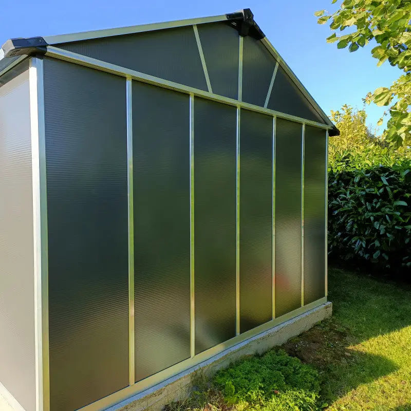 Abri de jardin en polycarbonate 7,9m² sans plancher YUKON - Palram  - Canopia Ma boutique