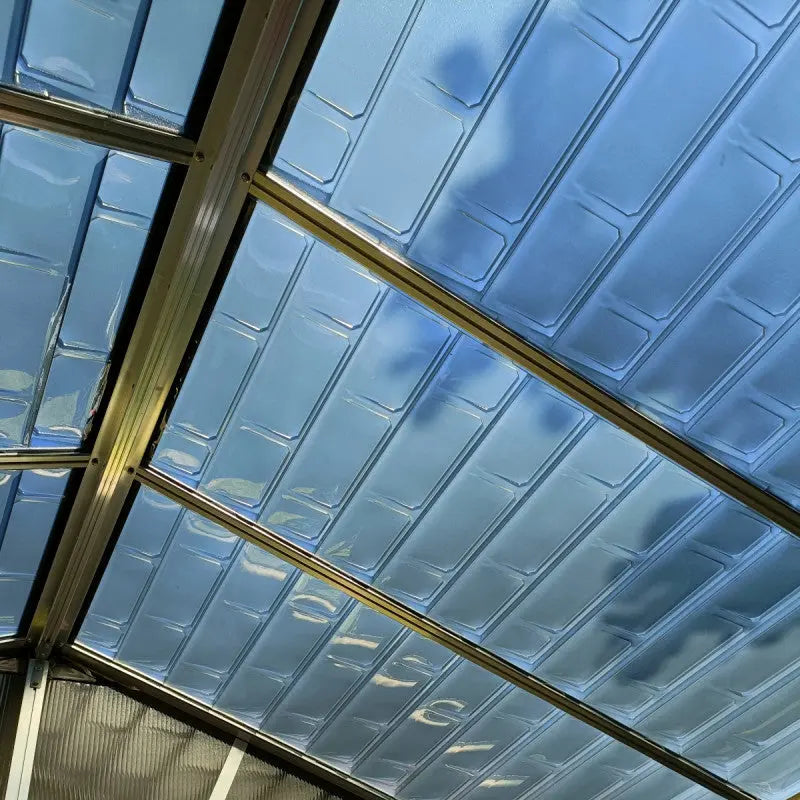 Abri de jardin en polycarbonate 7,9m² sans plancher YUKON - Palram  - Canopia Ma boutique