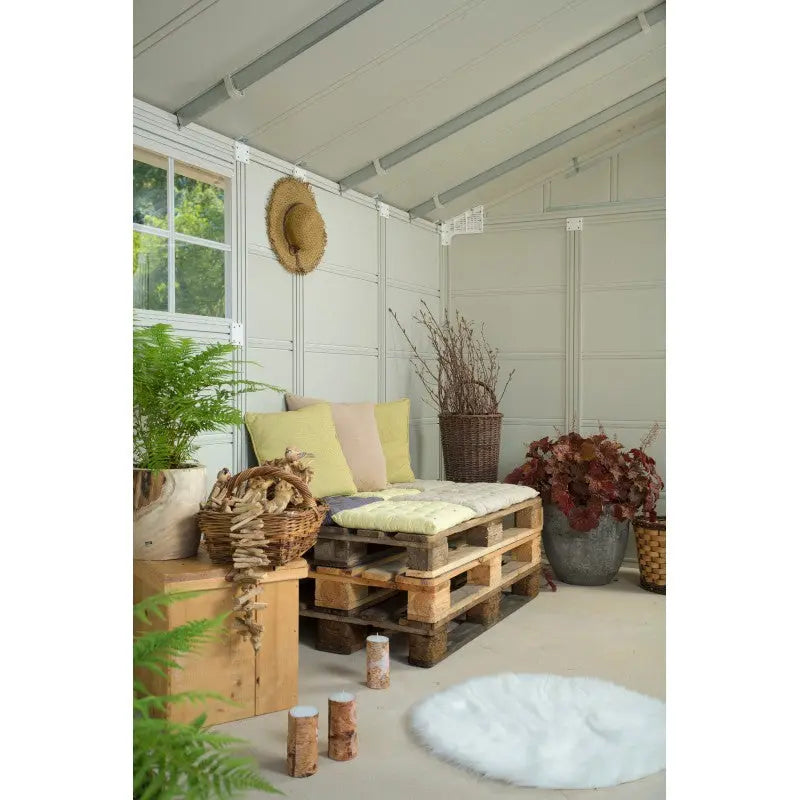 Abri de jardin en PVC 11,2m² DECO Sherwood Grosfillex + kit ancrage offert Ma boutique