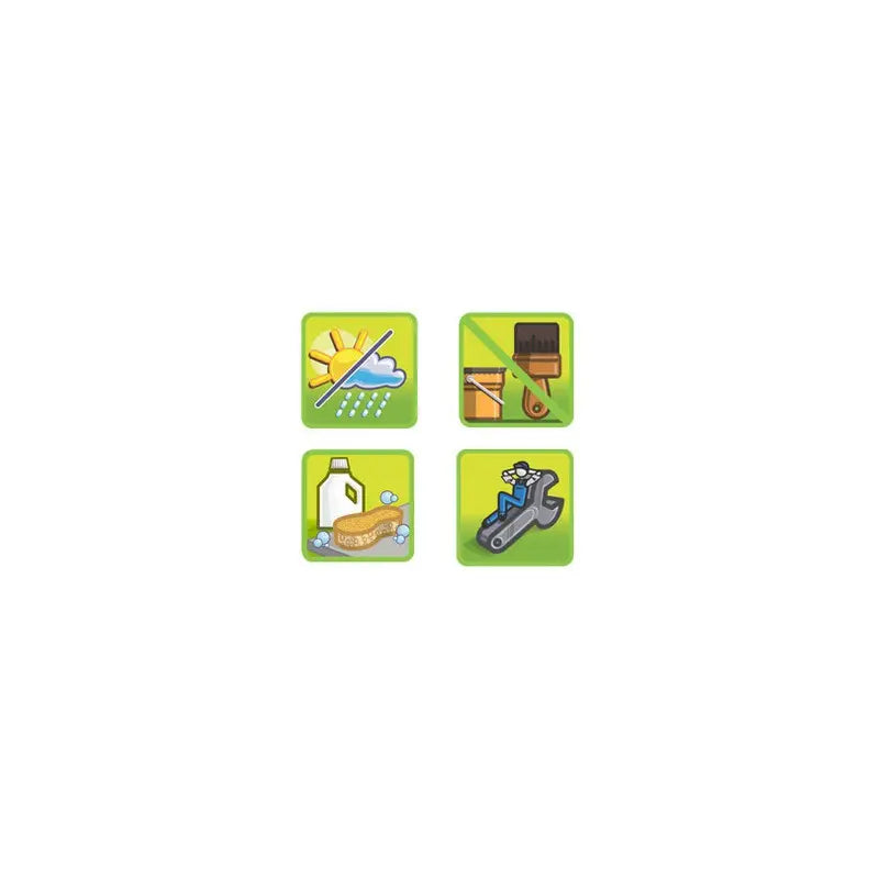 Abri de jardin en PVC 11,2m² UTILITY blanc et gris vert Grosfillex + kit ancrage offert Ma boutique