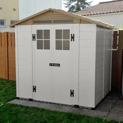 Abri de jardin en PVC 3,98m² avec plancher Evo Tuscany 200 – Garofalo Ma boutique