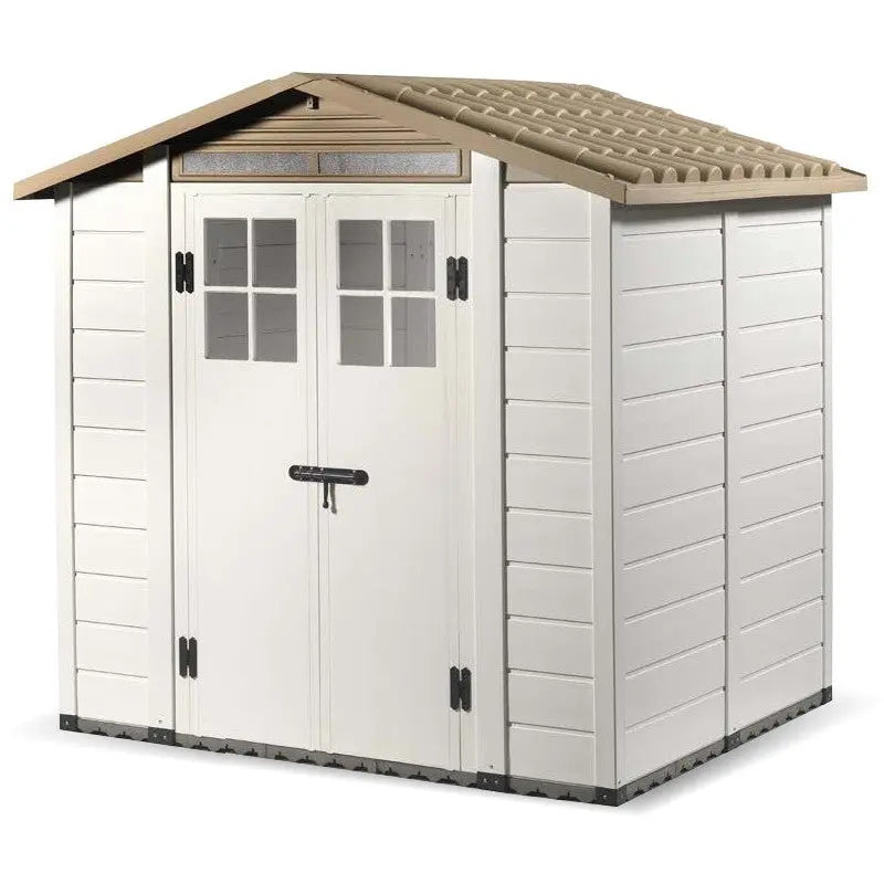 Abri de jardin en PVC 3,98m² avec plancher Evo Tuscany 200 – Garofalo Ma boutique