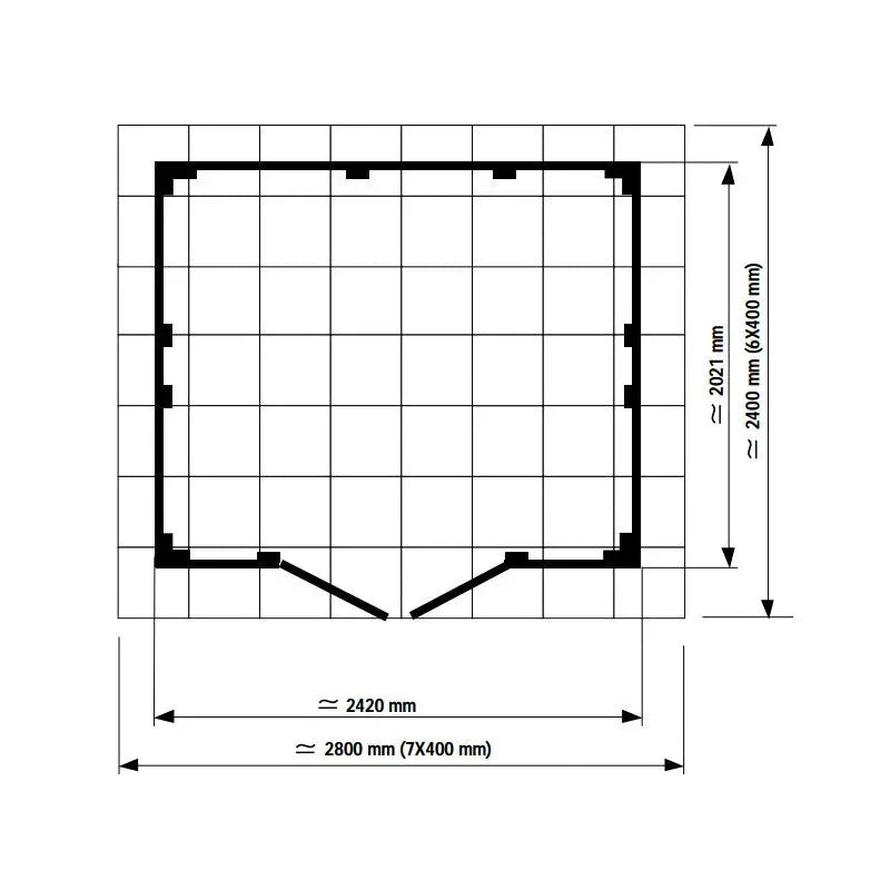 Abri de jardin en PVC 4,9m² DECO blanc et gris vert Grosfillex + kit ancrage offert Ma boutique