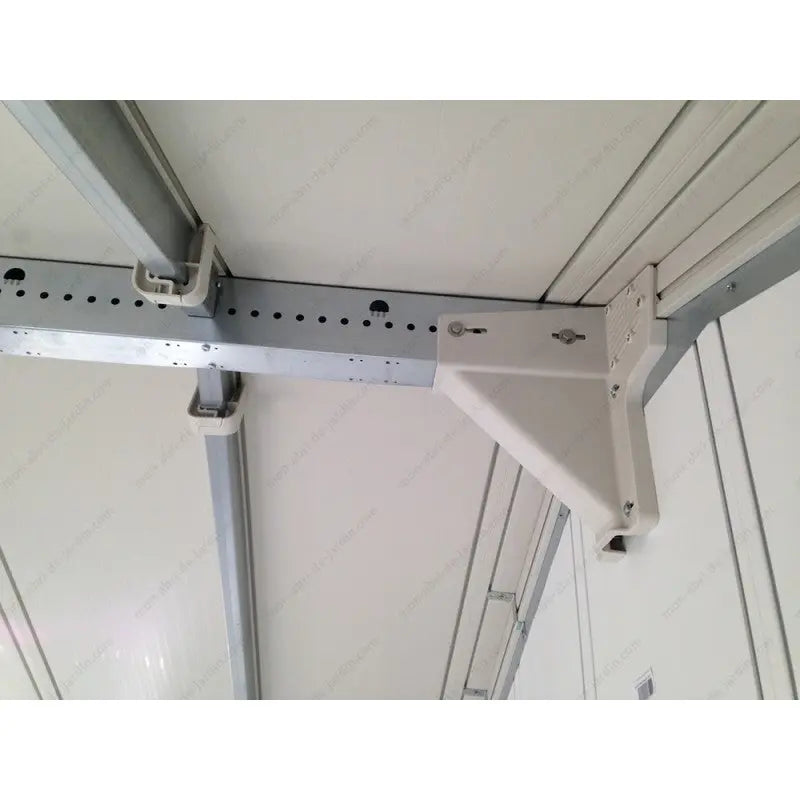 Abri de jardin en PVC 4,9m² DECO gris clair et blanc Grosfillex + kit ancrage offert Ma boutique