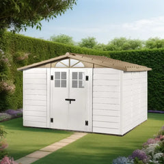 Abri de jardin en PVC 6,85m² avec plancher Evo Tuscany 280 – Garofalo Ma boutique