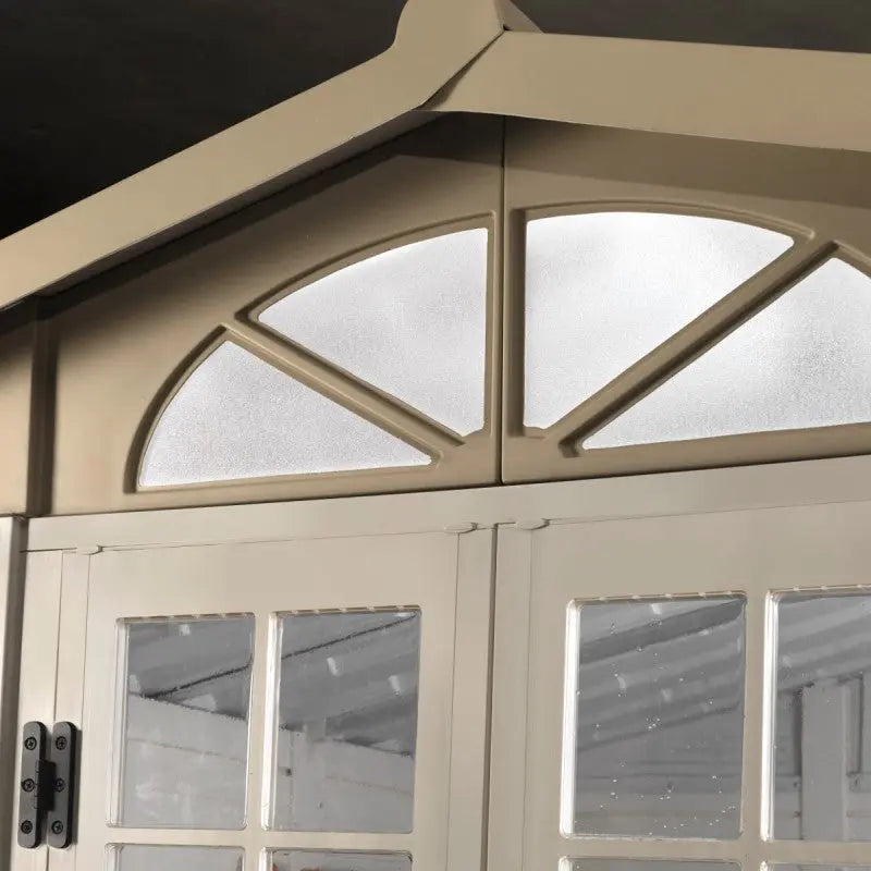 Abri de jardin en PVC 6,85m² avec plancher Evo Tuscany 280 – Garofalo Ma boutique