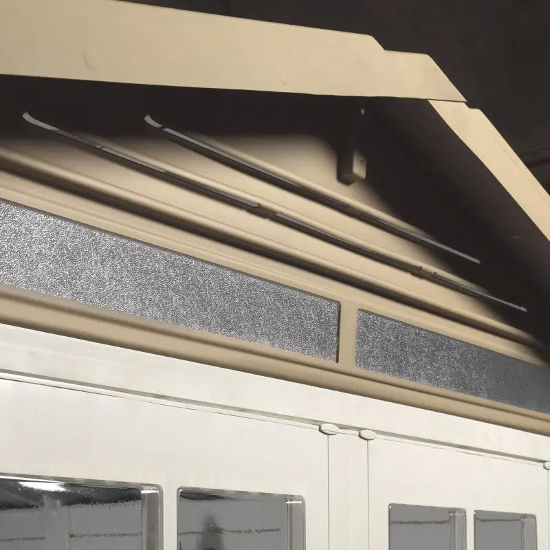 Abri de jardin en PVC 6,85m² avec plancher Evo Tuscany 280 – Garofalo Ma boutique