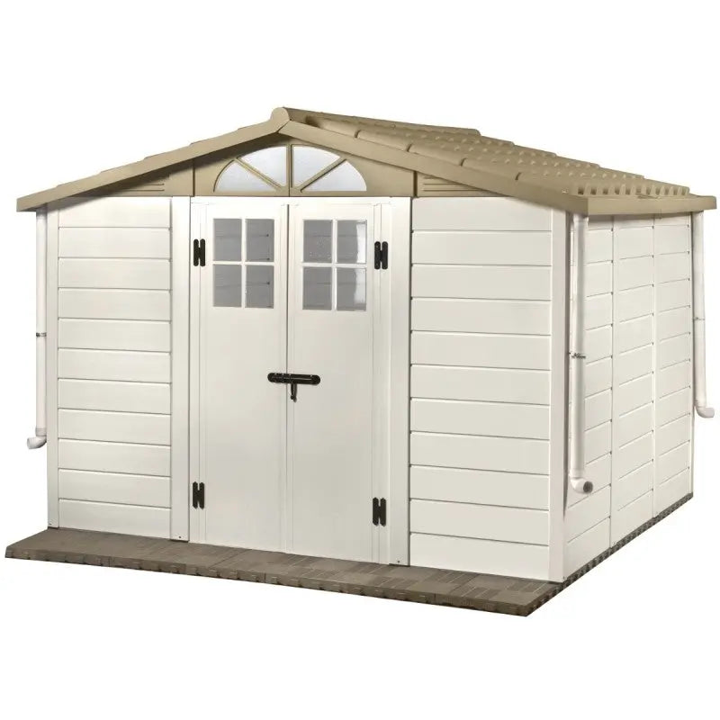 Abri de jardin en PVC 6,85m² avec plancher Evo Tuscany 280 – Garofalo Ma boutique