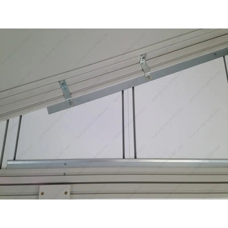 Abri de jardin en PVC 7,53m² UTILITY blanc et gris bleu Grosfillex + kit ancrage offert Ma boutique