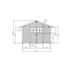 Abri de jardin en PVC 7,5m² DECO Sherwood Grosfillex + kit ancrage offert Ma boutique