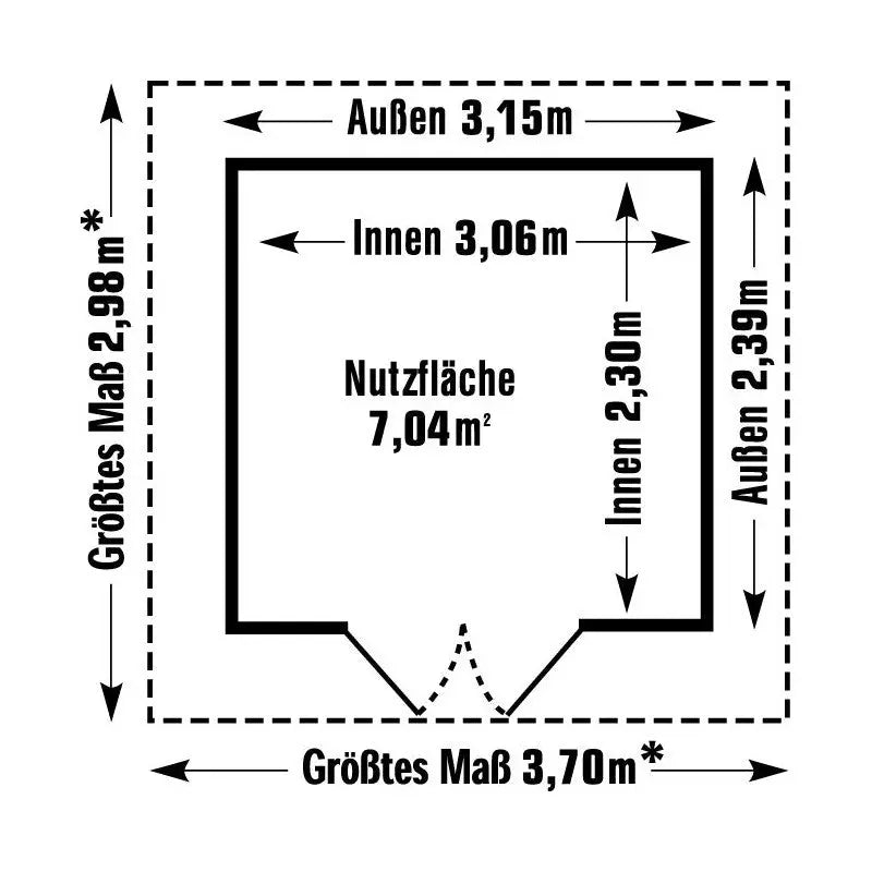 Abri de jardin en PVC 7,5m² DECO Sherwood Grosfillex + kit ancrage offert Ma boutique