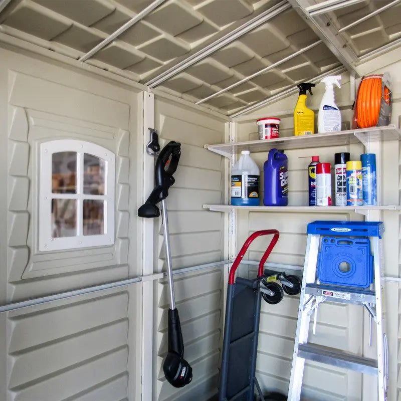 Abri de jardin en PVC WoodStyle Premium 10,56m² Duramax Ma boutique