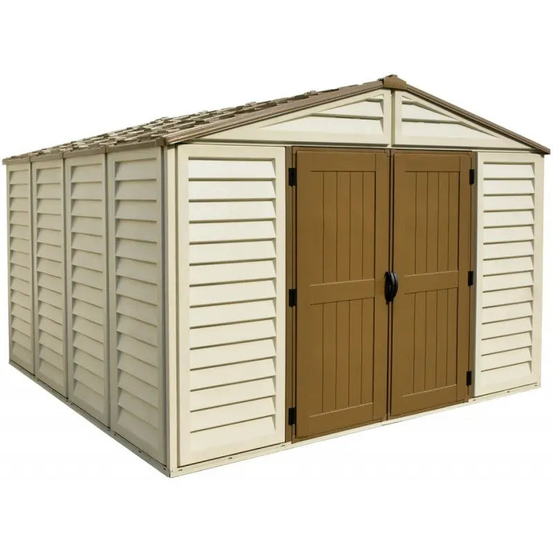Abri de jardin en PVC WoodStyle Premium 10,56m² Duramax Ma boutique