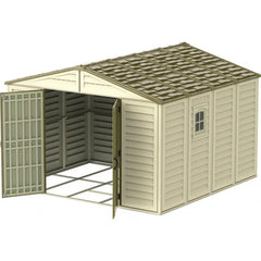 Abri de jardin en PVC WoodStyle Premium 10,56m² Duramax Ma boutique