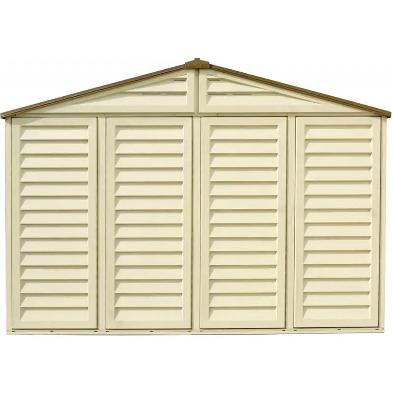 Abri de jardin en PVC WoodStyle Premium 10,56m² Duramax Ma boutique