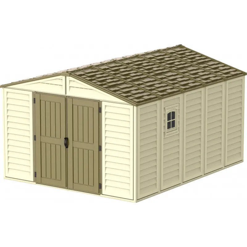 Abri de jardin en PVC WoodStyle Premium 13,12m² Duramax Ma boutique